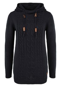 Oxmo Kapuzenpullover - black