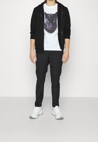 HUGO Sweat zippé - black