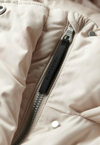 Superdry & Co MAXI HOODED PUFFER - Abrigo de invierno - rainy day grey