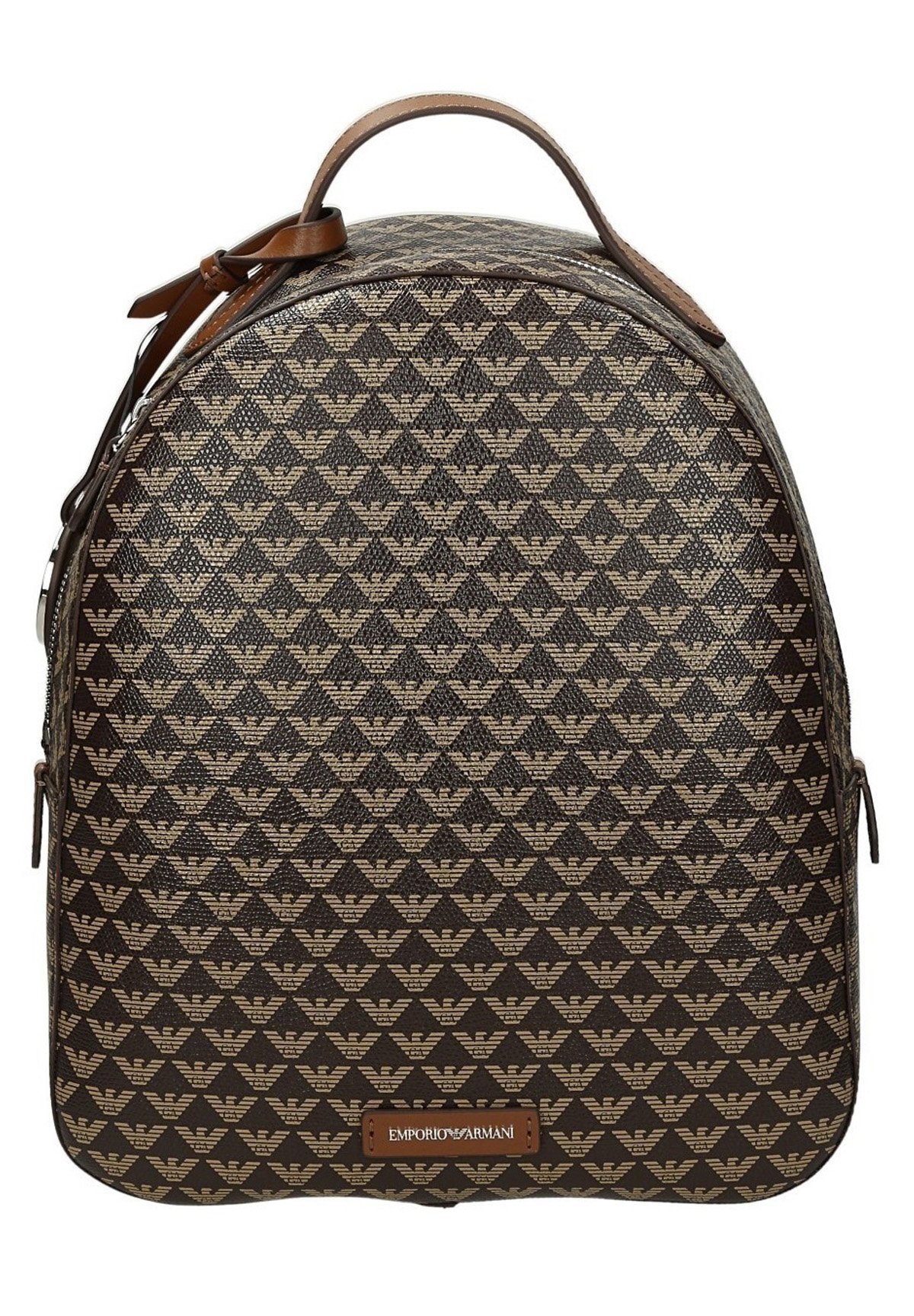 Emporio Armani ZAINO MINILOGO AQUILA MEDIO - Zaino - marrone - Zalando.it