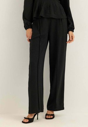 Bubbleroom, CREPE - Pantaloni - black