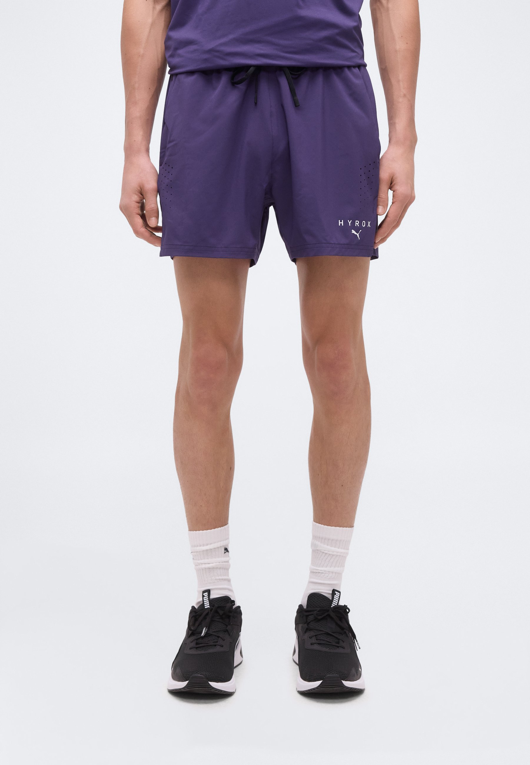 Puma PUMA X HYROX SHORT - Short de sport - deep plum/violet foncé