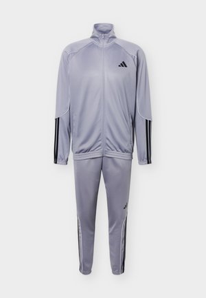 adidas Sportswear, STADIUM 3 STRIPES TRACKSUIT - Trainingsanzug - slate/black