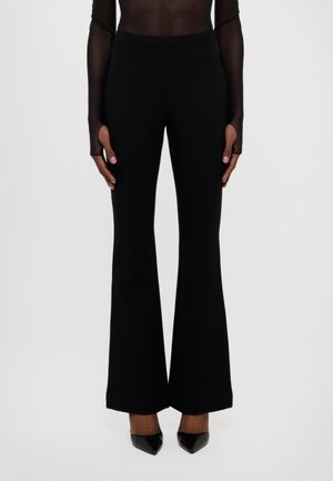 Diane von Furstenberg GREGORY PANTS - Auduma bikses - black