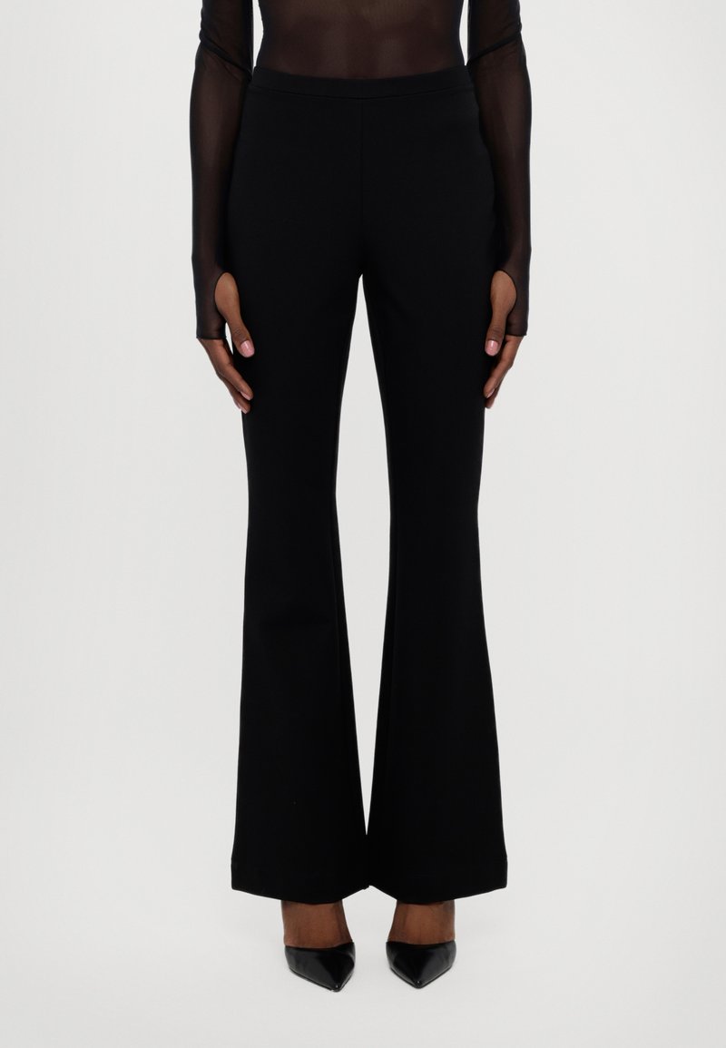 Diane von Furstenberg GREGORY PANTS - Auduma bikses - black