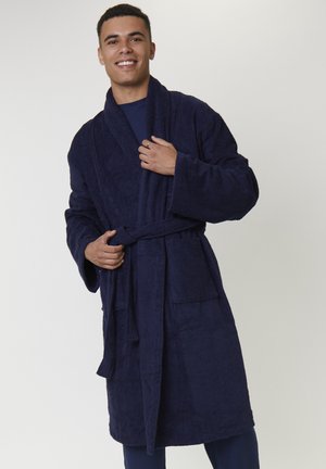 Bademantel - navy
