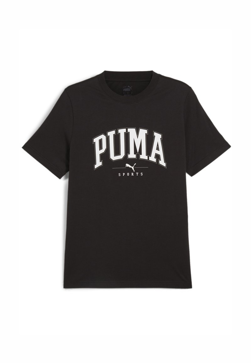 Puma T-shirt print zwart