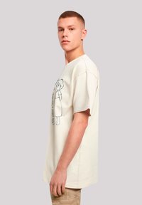 F4NT4STIC HELLO HEIDI - Print T-shirt - sand