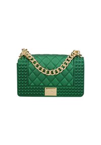 Marc Ellis Handtas - dark green and gold