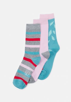 WILDFEET JACQUARD SOCKS CHERRY GARDEN 3 PACK - Socks - multicolor