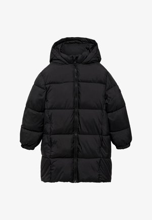 Mango Kids Zimski kaput - black