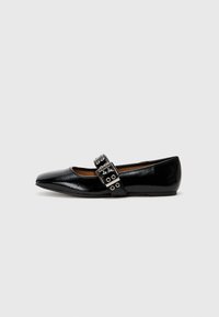 ROSE KARRÉ - Ballerina med reim - blackpatent