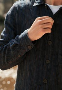 Next TEXTURED - Hemd - navy blue