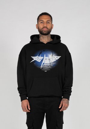 WITH ULTRA HEAVY HOOD - Hoodie - black
