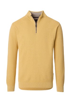 Strickpullover - gelb