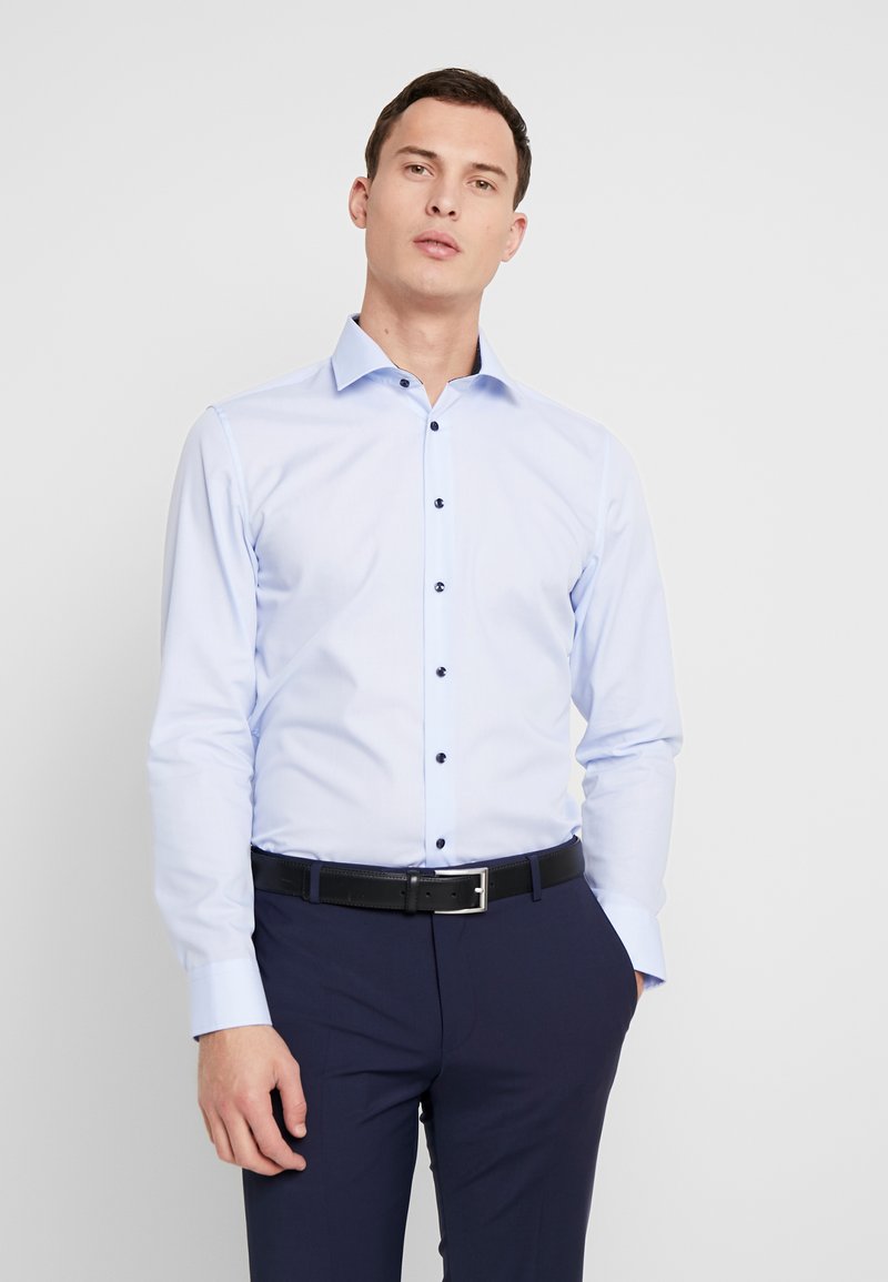 Seidensticker X-SLIM FIT - CONTRAST - Zakelijk overhemd - light blue