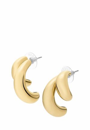 Fossil Boucles d'oreilles - gold-coloured