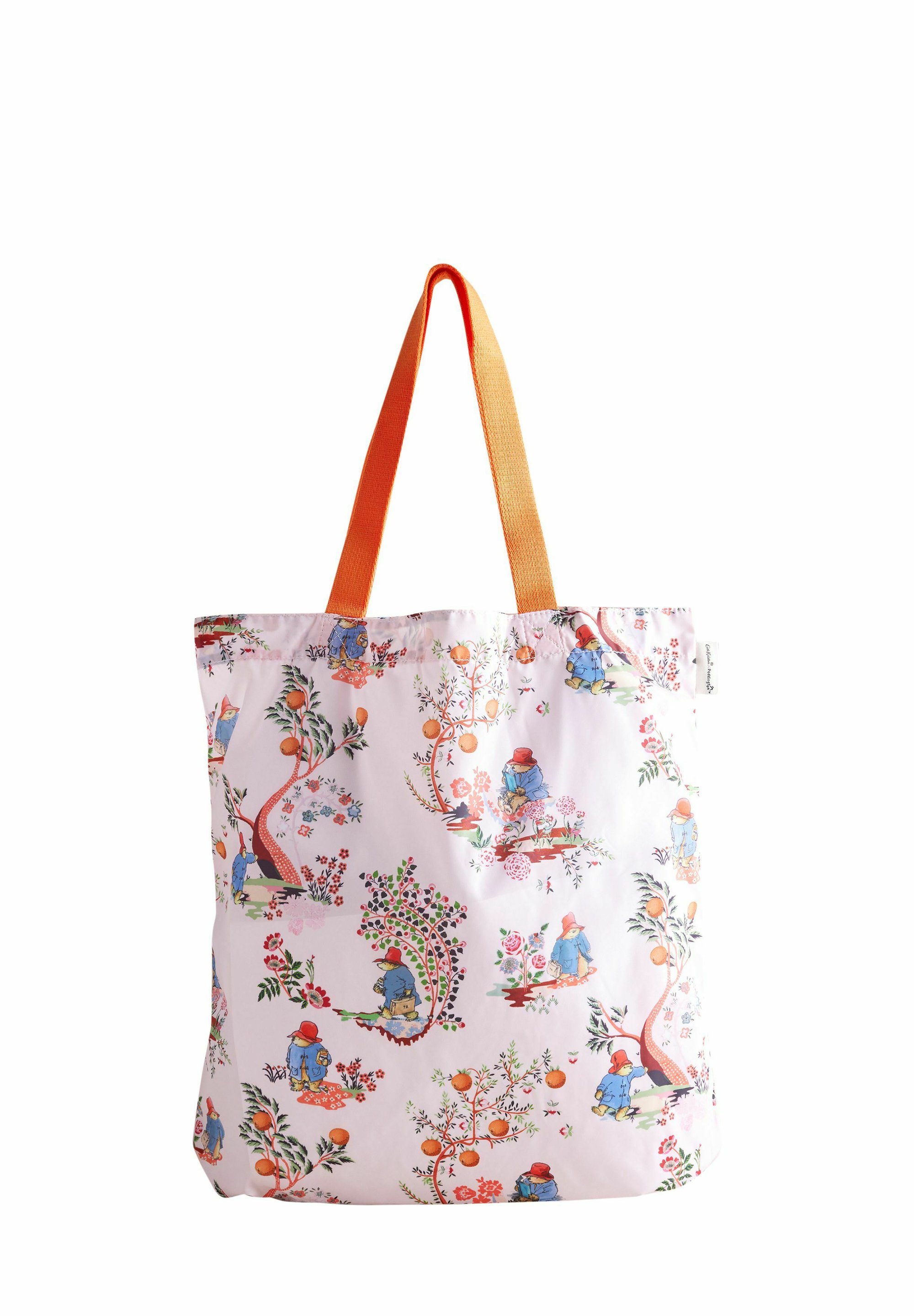 Cath Kidston PADDINGTON FOLDAWAY Tote bag pink oranges/pink