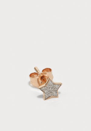 SOLO DIAMOND STAR STUD - Orecchini - rose gold-coloured