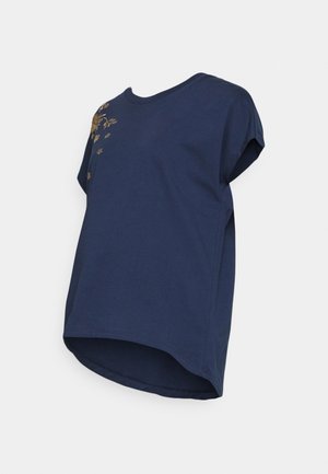 T-Shirt print - dark blue