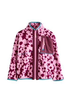 Next REGULAR FIT - ZIP-UP - Fliisjakk - pink floral