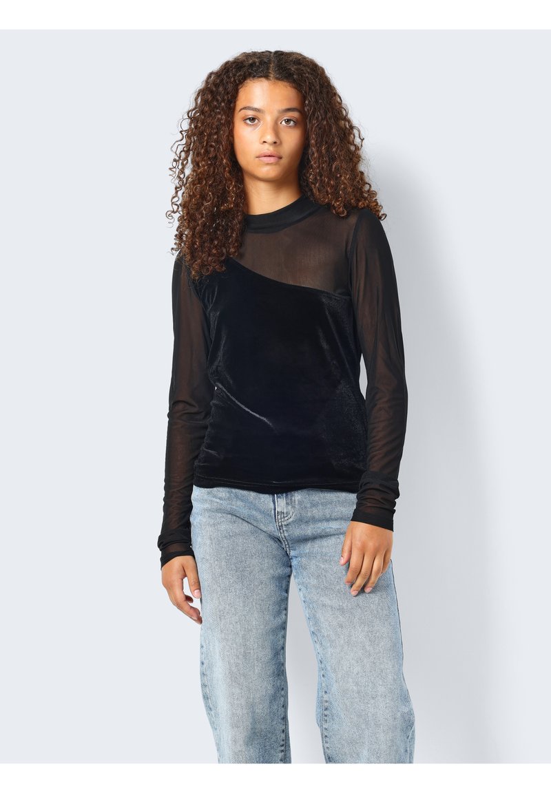 Noisy May NMALMA - Μπλούζα με μακριά μανίκια - black