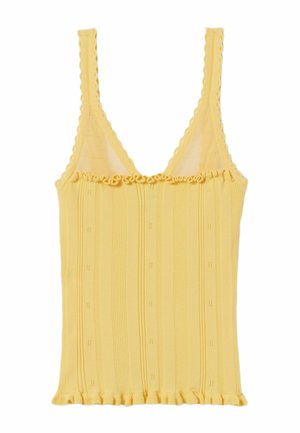 TOP - Débardeur - jaune soleil