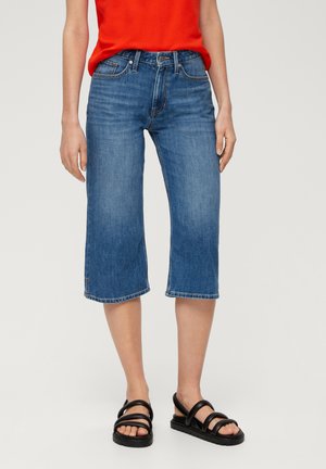 KAROLIN IM - Denim shorts - blau