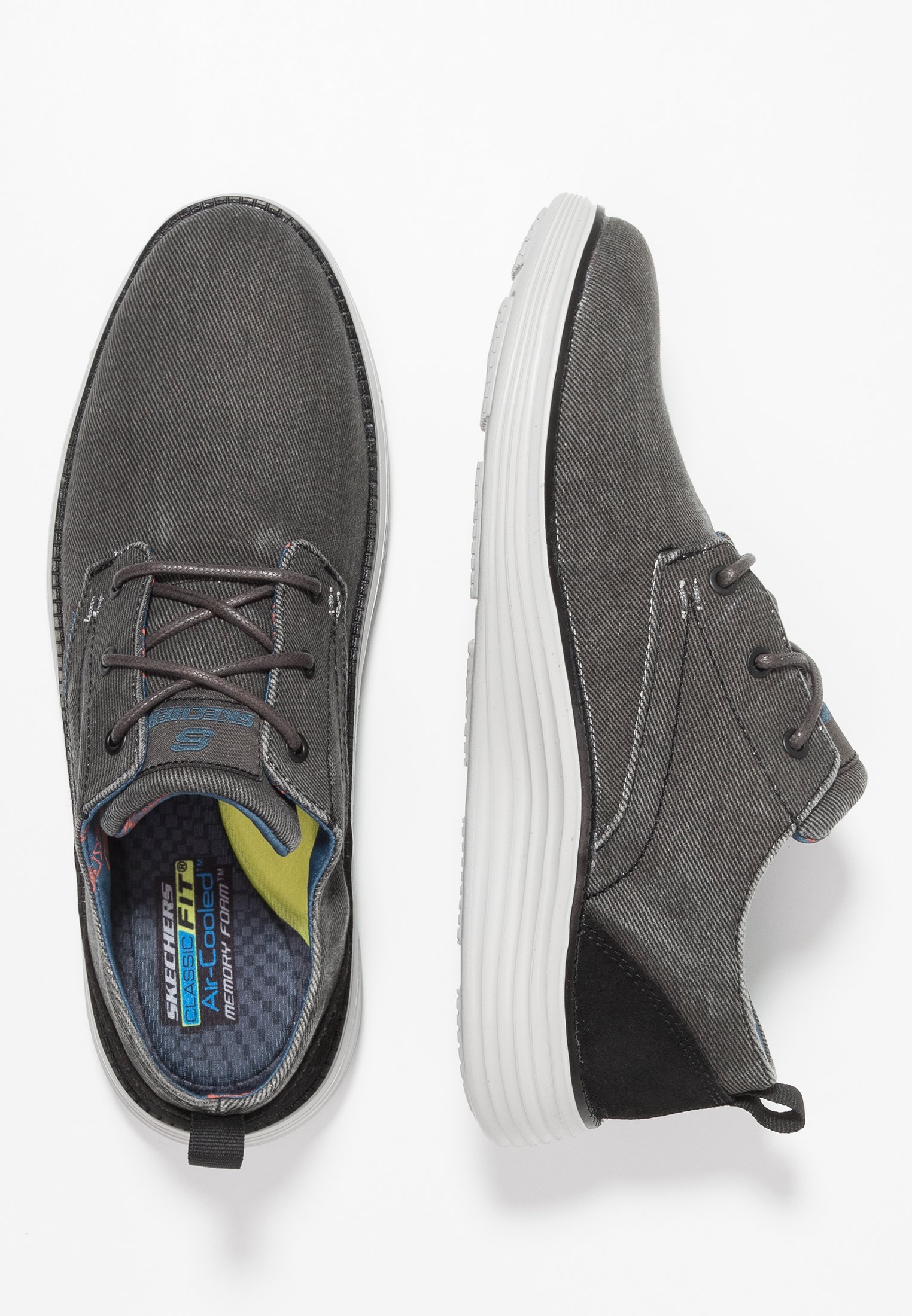 zapatos skechers classica mujer marron