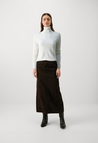 FTC Cashmere ROLLNECK - Neule - pristine white
