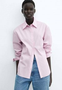 Mango - Bluza s gumbima - pink Minijatura 1
