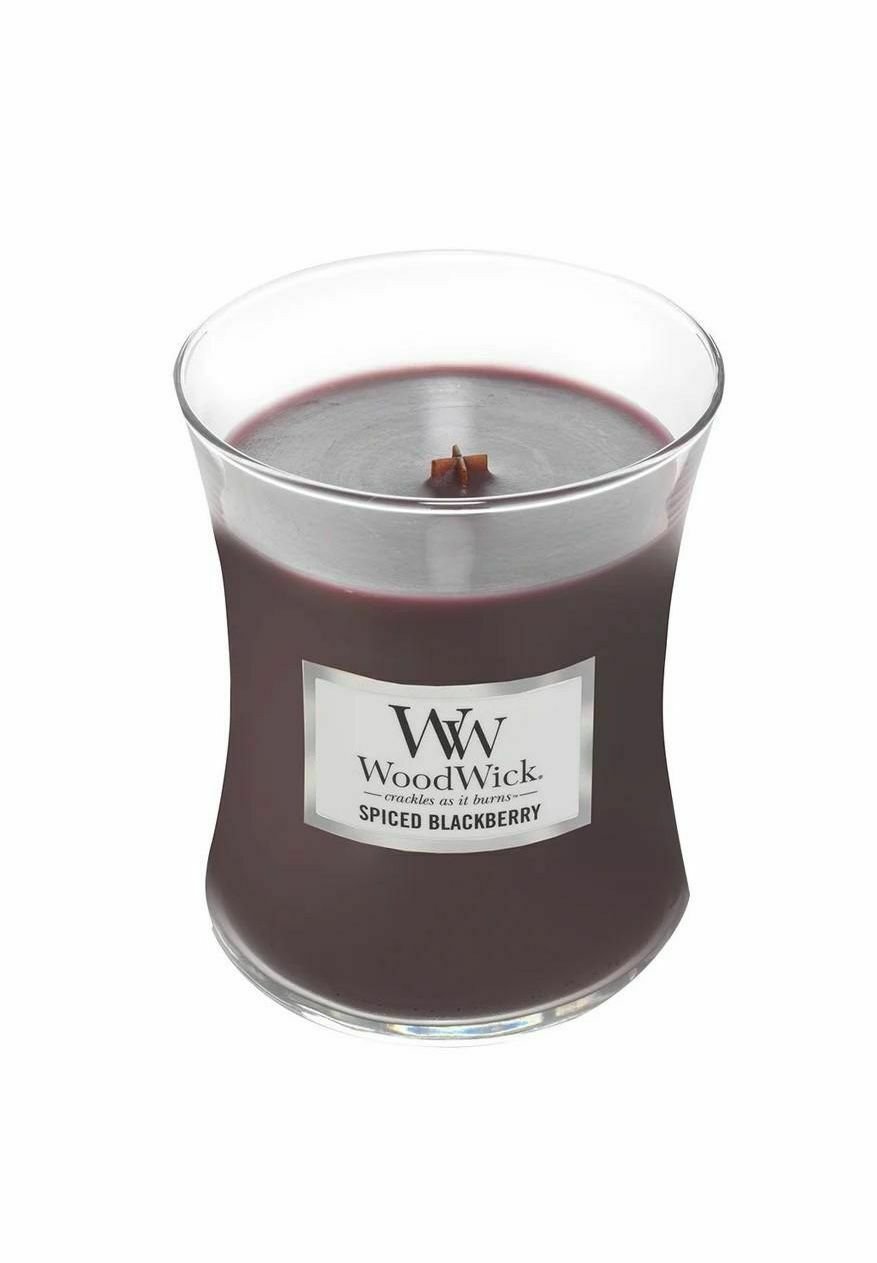 Woodwick WOODWICK MEDIUM - SPICED BLACKBERRY - Duftkerze