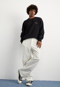 Carhartt WIP SCRIPT EMBROIDERY - Sudadera - black/white