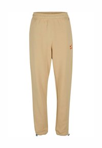 AIR JOGGER - Treniņtērpa apakšdaļas - sesame safety orange