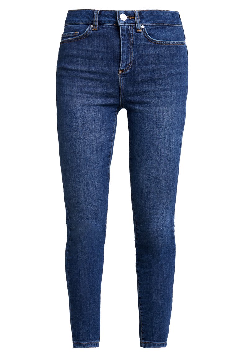 Noisy May Petite Jeans Skinny Fit blauw denim/bluedenim