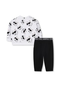 KARL LAGERFELD KIDS SET - Sweatshirt - white/black