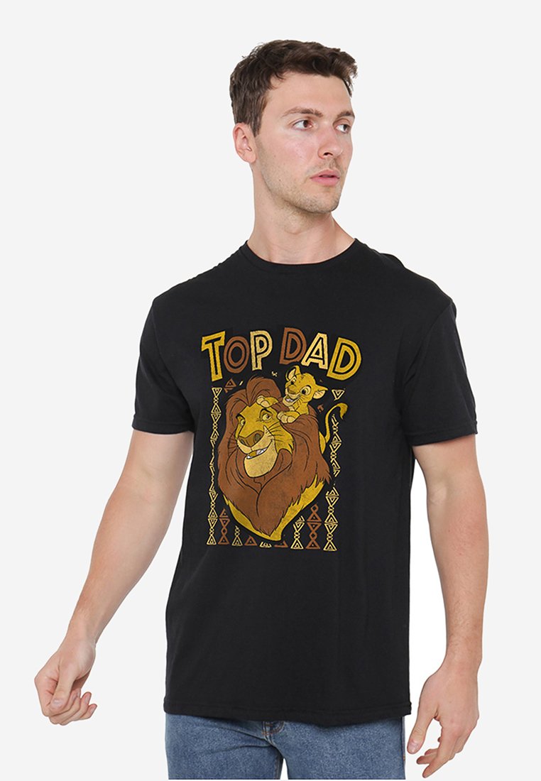 Disney T-shirt print zwart