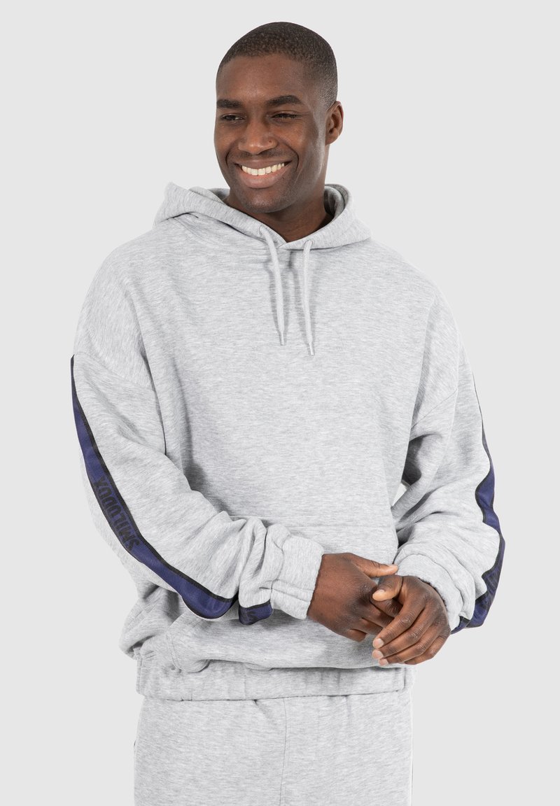 Smilodox TIMI - Hættetrøje - grau melange