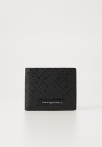 Tommy Hilfiger MONOGRAM MINI WALLET - Wallet - black