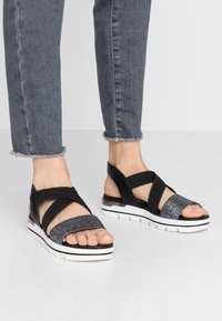 Marco Tozzi Platform sandals - black