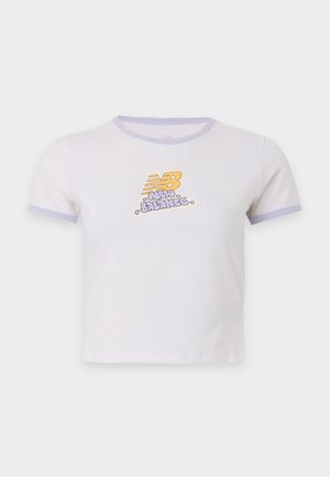 New Balance, STICKER PACK BABY RINGER - T-shirt imprimé - white