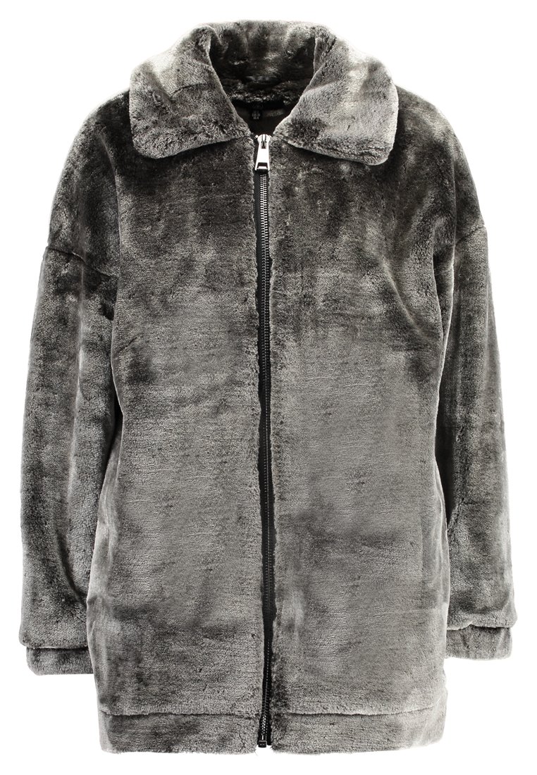 Missguided Manteau d'hiver gris