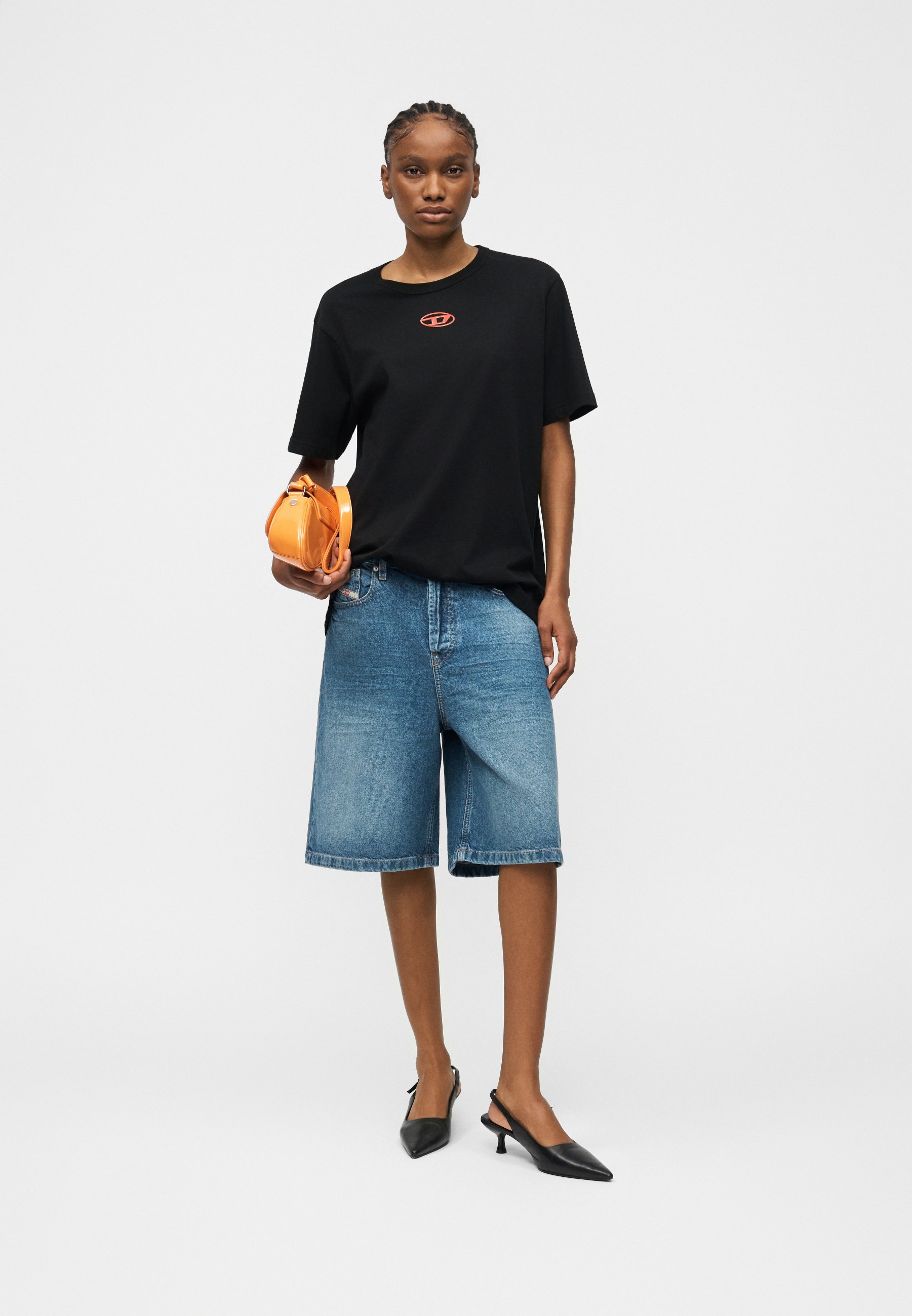 24年製 DIESEL de-sire Shorts Coated Denim Diesel DE SIRE - Denim shorts - 01/blue denim - Zalando.co.uk