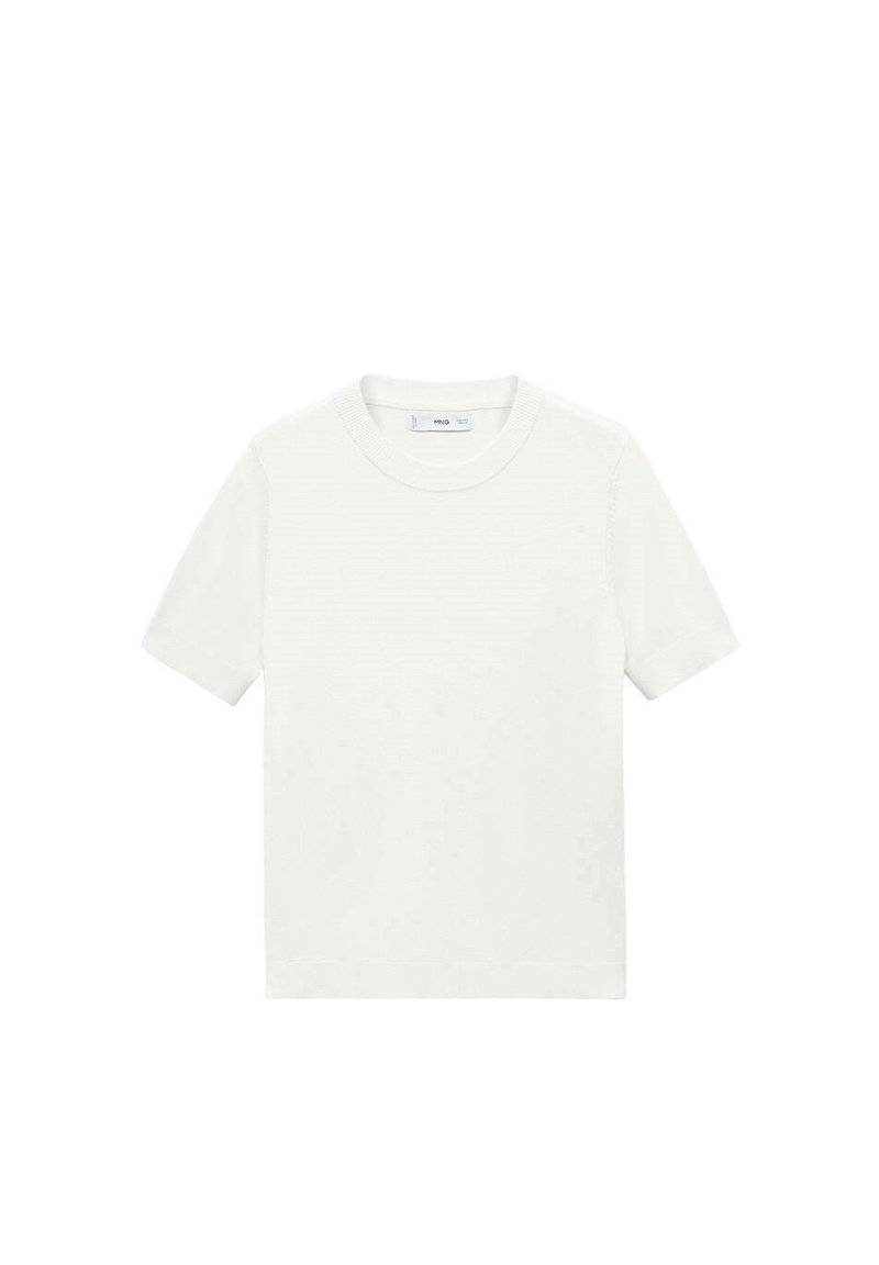 Mango T-shirt basic crème