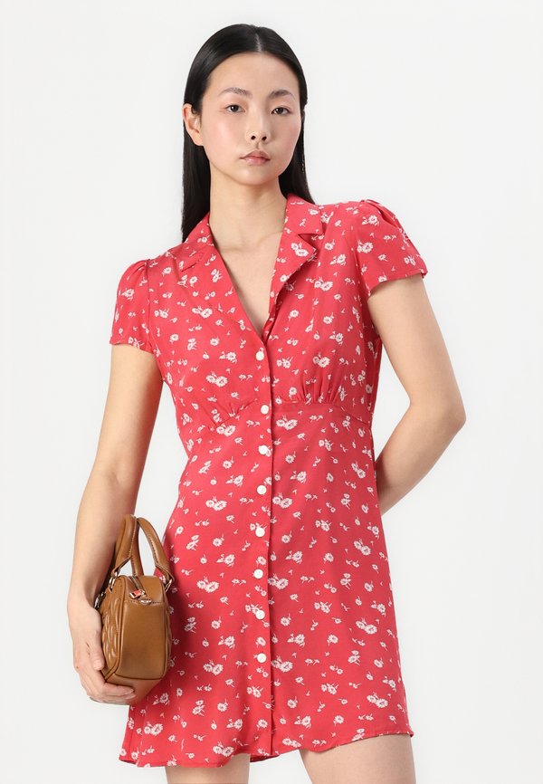 COLLARED MINI DRESS - Shirt dress2