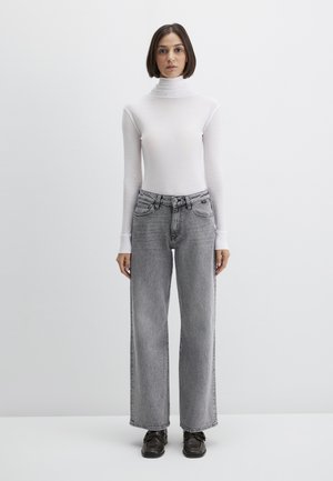 MALIBU - Relaxed fit jeans - light grey