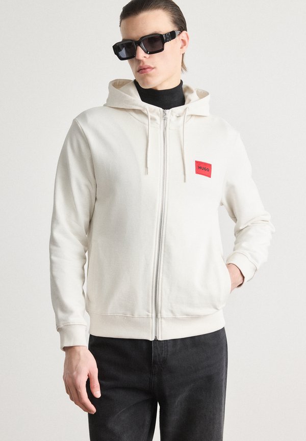 DAPLE - Zip-up sweatshirt - ecru