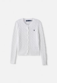 CABLE CARDIGAN - Vesta na kopčanje - white