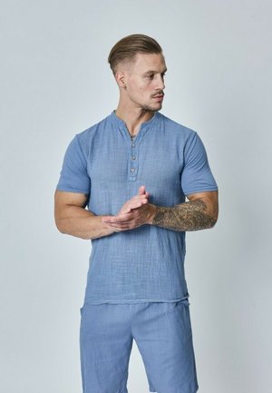 FRILIVIN LÉGER EFFET  - T-shirt imprimé - bleu