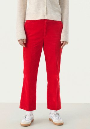 PART TWO MISHASPW PA - Trousers - mars red